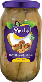 Smile Stuffed Eggplant Makdous | 1000g - 35.26 Oz